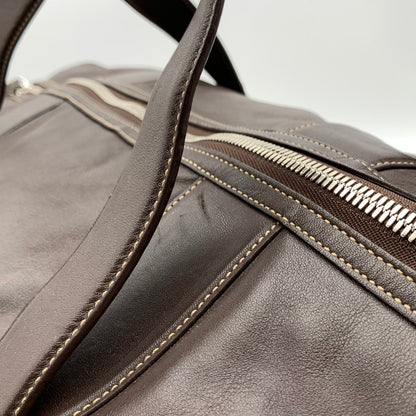 【中古品】【メンズ/レディース】 COACH コーチ ボストンバック カバン レザー ブランド 180-260920-gm-34-fuzh カラー：ブラウン 万代Net店
