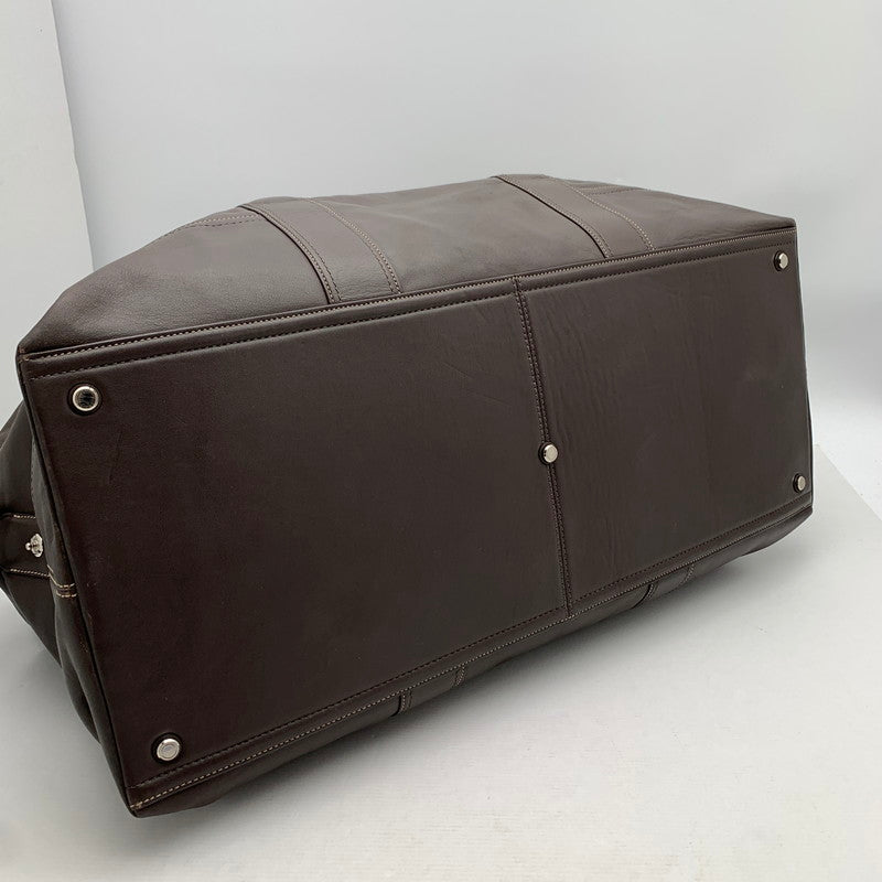 【中古品】【メンズ/レディース】 COACH コーチ ボストンバック カバン レザー ブランド 180-260920-gm-34-fuzh カラー：ブラウン 万代Net店
