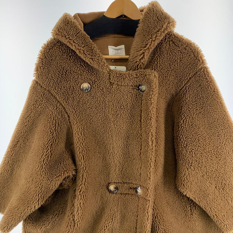 【中古品】【メンズ】 FIKA コート ボアジャケット アウター ブルゾン 169-260926-gm-23-fuzh サイズ：不明 カラー：ブラウン 万代Net店