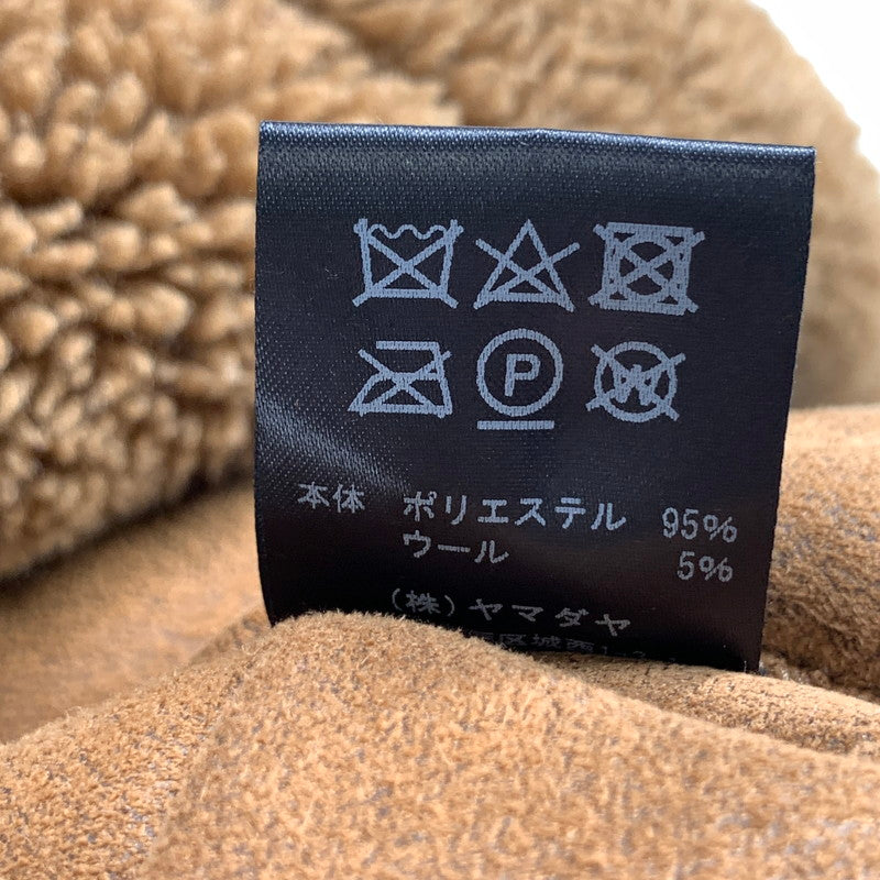 【中古品】【メンズ】 FIKA コート ボアジャケット アウター ブルゾン 169-260926-gm-23-fuzh サイズ：不明 カラー：ブラウン 万代Net店