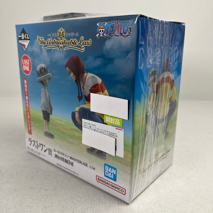 【中古品】 開封品 一番くじ ワンピース The Unbreakable Law ラストワン賞 ロー＆コラソン MASTERLISE フィギュア 047-260929-io-16-fuzh 万代Net店