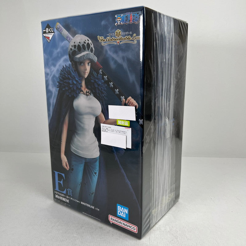 【中古品】 開封品 一番くじ ワンピース The Unbreakable Law E賞 トラファルガー・ロー(チェンジver.) MASTERLISE フィギュア 047-260929-io-17-fuzh 万代Net店