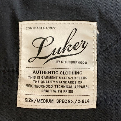 【中古品】【メンズ】 LUKER BY NEIGHBORHOOD ルーカーバイネイバーフッド 132OSLK-PTM01 PANTS パンツ ボトムス 153-260921-gm-37-fuzh サイズ：M カラー：ブラック 万代Net店
