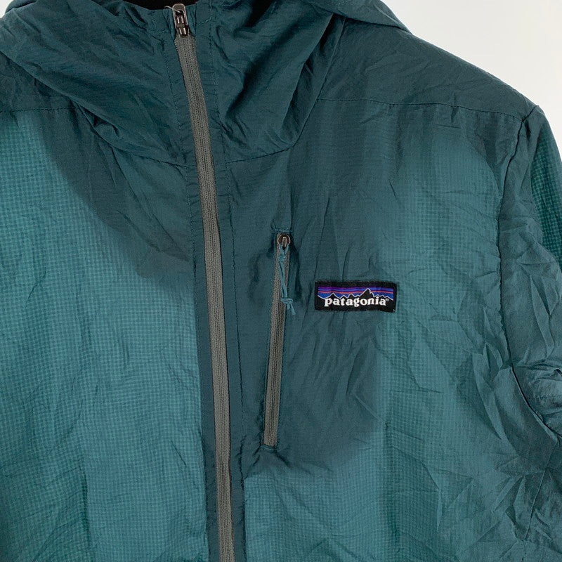 【中古品】【メンズ】 PATAGONIA パタゴニア STY24142SP19 フーディニジャケット ナイロンジャケット アウター ブランド 古着 144-260920-gm-31-fuzh サイズ：S カラー：グリーン 万代Net店