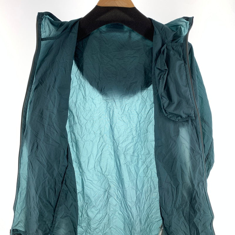 【中古品】【メンズ】 PATAGONIA パタゴニア STY24142SP19 フーディニジャケット ナイロンジャケット アウター ブランド 古着 144-260920-gm-31-fuzh サイズ：S カラー：グリーン 万代Net店
