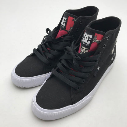 【中古品】【メンズ】 DC Shoes×Andy Warhol ディーシー×アンディ・ウォーホル ADYS300712 AW MANUAL HI マニュアル ハイ スニーカー 靴 ※使用感有 163-261013-vt-85-fuzh サイズ：27cm カラー：ブラック 万代Net店