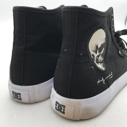 【中古品】【メンズ】 DC Shoes×Andy Warhol ディーシー×アンディ・ウォーホル ADYS300712 AW MANUAL HI マニュアル ハイ スニーカー 靴 ※使用感有 163-261013-vt-85-fuzh サイズ：27cm カラー：ブラック 万代Net店