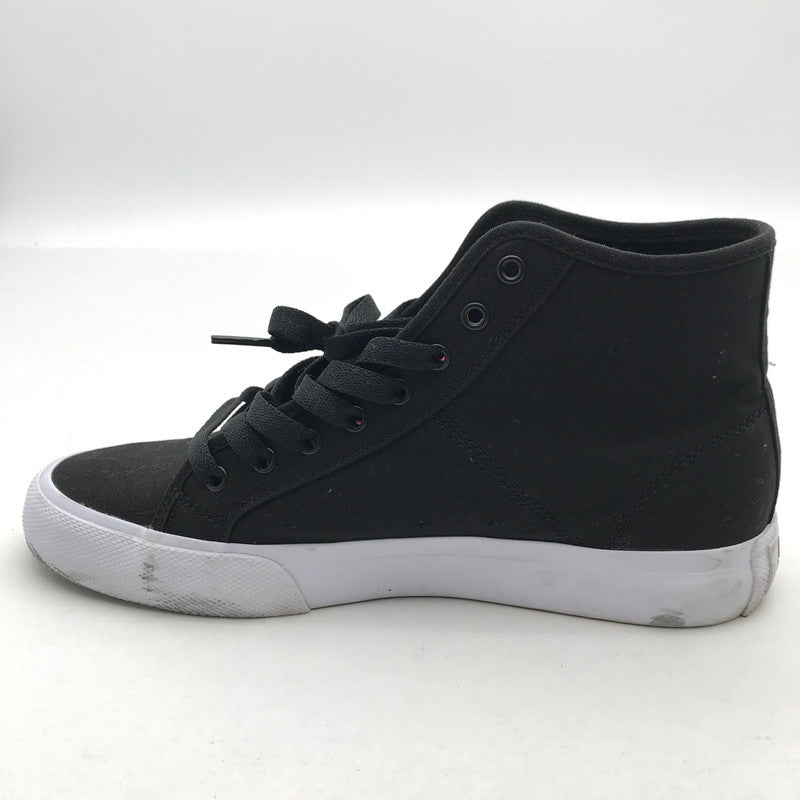 【中古品】【メンズ】 DC Shoes×Andy Warhol ディーシー×アンディ・ウォーホル ADYS300712 AW MANUAL HI マニュアル ハイ スニーカー 靴 ※使用感有 163-261013-vt-85-fuzh サイズ：27cm カラー：ブラック 万代Net店