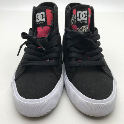 【中古品】【メンズ】 DC Shoes×Andy Warhol ディーシー×アンディ・ウォーホル ADYS300712 AW MANUAL HI マニュアル ハイ スニーカー 靴 ※使用感有 163-261013-vt-85-fuzh サイズ：27cm カラー：ブラック 万代Net店