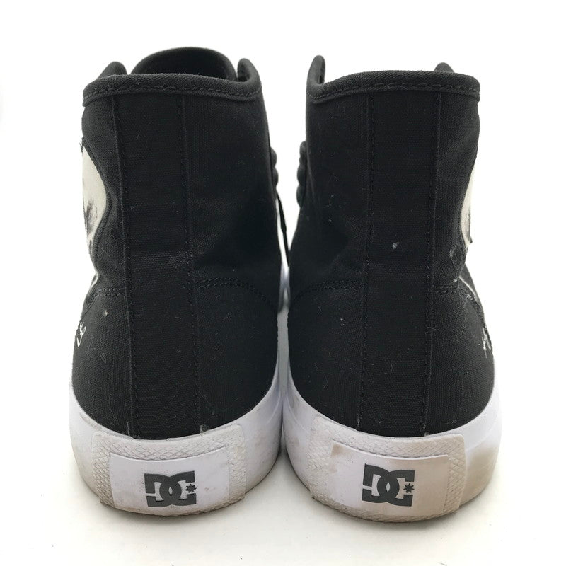 【中古品】【メンズ】 DC Shoes×Andy Warhol ディーシー×アンディ・ウォーホル ADYS300712 AW MANUAL HI マニュアル ハイ スニーカー 靴 ※使用感有 163-261013-vt-85-fuzh サイズ：27cm カラー：ブラック 万代Net店