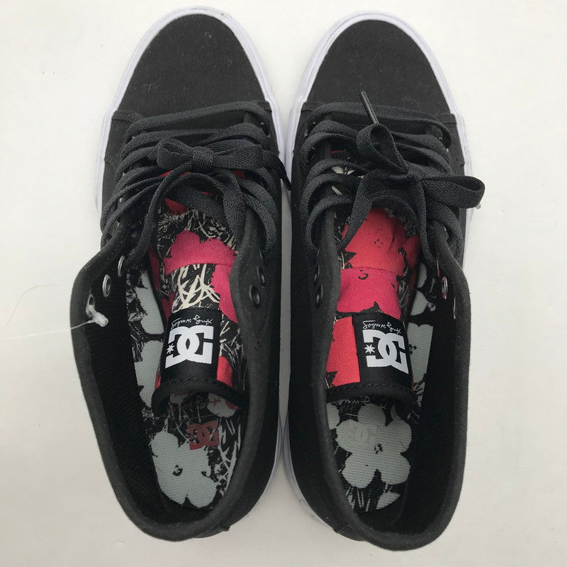 【中古品】【メンズ】 DC Shoes×Andy Warhol ディーシー×アンディ・ウォーホル ADYS300712 AW MANUAL HI マニュアル ハイ スニーカー 靴 ※使用感有 163-261013-vt-85-fuzh サイズ：27cm カラー：ブラック 万代Net店