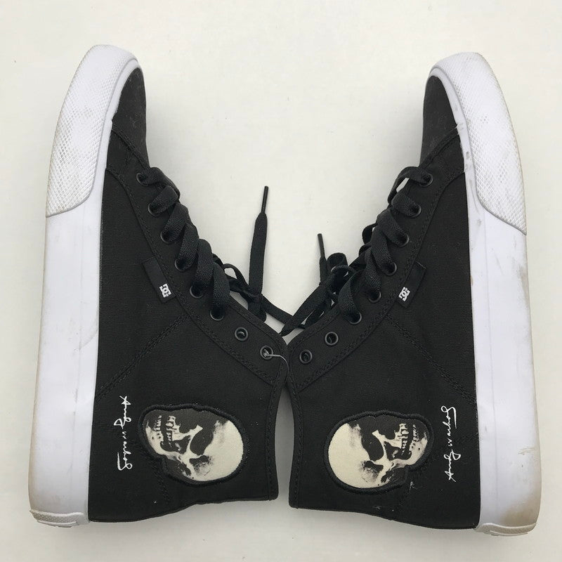 【中古品】【メンズ】 DC Shoes×Andy Warhol ディーシー×アンディ・ウォーホル ADYS300712 AW MANUAL HI マニュアル ハイ スニーカー 靴 ※使用感有 163-261013-vt-85-fuzh サイズ：27cm カラー：ブラック 万代Net店