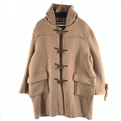 【中古品】【レディース】 BURBERRYS バーバリーズ ダッフルコート ウール100% 英国製 ブランド 169-260922-gm-44-fuzh サイズ：M程度 カラー：ベージュ 万代Net店