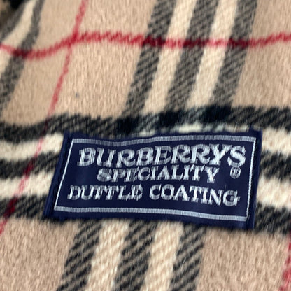 【中古品】【レディース】 BURBERRYS バーバリーズ ダッフルコート ウール100% 英国製 ブランド 169-260922-gm-44-fuzh サイズ：M程度 カラー：ベージュ 万代Net店