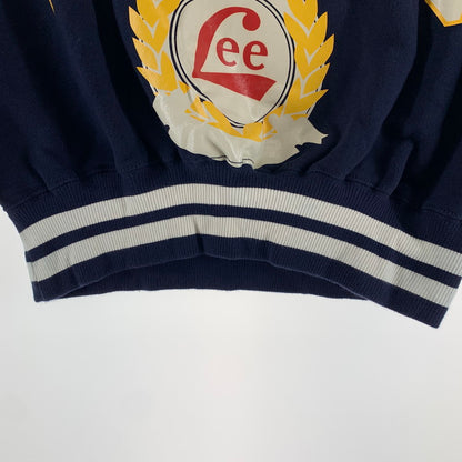 【中古品】【レディース】 LEE リー スウェット NAVY トレーナー 女性 ※ヨレ・汚れあり 170-260927-io-07-fuzh サイズ：M カラー：ネイビー 万代Net店