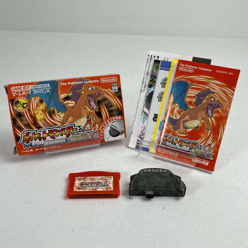【中古品】 GBA ゲームボーイアドバンス ポケットモンスター ファイアレッド 箱傷みあり [CERO区分_A / 全年齢対象商品] 023-260923-ky-25-fuz 万代Net店