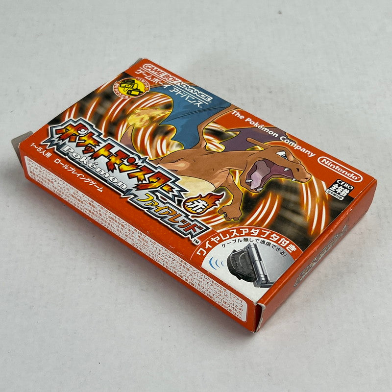【中古品】 GBA ゲームボーイアドバンス ポケットモンスター ファイアレッド 箱傷みあり [CERO区分_A / 全年齢対象商品] 023-260923-ky-25-fuz 万代Net店