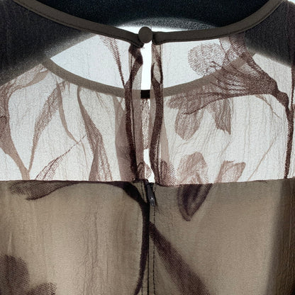 【中古品】【レディース】 LE RURE リルアー ワンピース BROWN.BEIGE 女性 上品 エレガント パーティー ドレス ワンピ おしゃれ オシャレ お洒落 170-260927-io-08-fuzh サイズ：M カラー：ブラウンベージュ 万代Net店