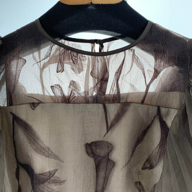 【中古品】【レディース】 LE RURE リルアー ワンピース BROWN.BEIGE 女性 上品 エレガント パーティー ドレス ワンピ おしゃれ オシャレ お洒落 170-260927-io-08-fuzh サイズ：M カラー：ブラウンベージュ 万代Net店