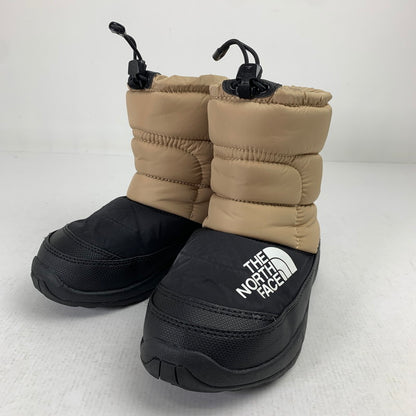 【中古品】【キッズ】 THE NORTH FACE ザ・ノースフェイス NFJ52288 ヌプシ ブーティ VI スノーブーツ 靴 165-260928-mh-19-fuzh サイズ：21cm カラー：ベージュ 万代Net店