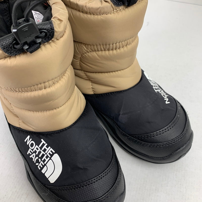 【中古品】【キッズ】 THE NORTH FACE ザ・ノースフェイス NFJ52288 ヌプシ ブーティ VI スノーブーツ 靴 165-260928-mh-19-fuzh サイズ：21cm カラー：ベージュ 万代Net店