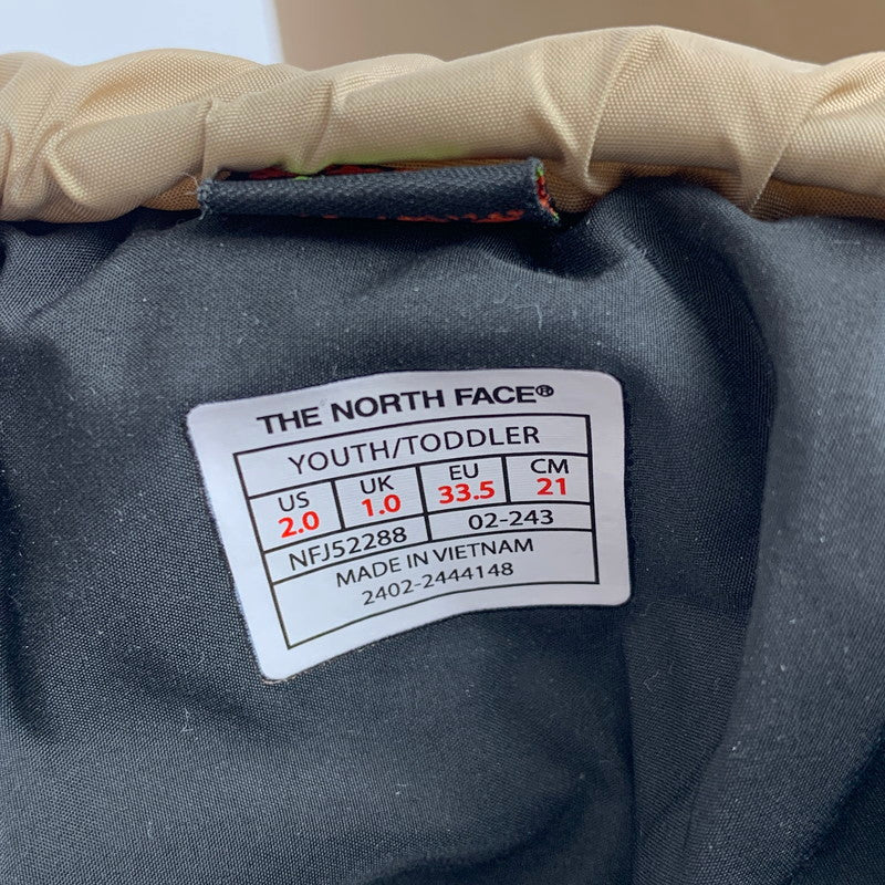 【中古品】【キッズ】 THE NORTH FACE ザ・ノースフェイス NFJ52288 ヌプシ ブーティ VI スノーブーツ 靴 165-260928-mh-19-fuzh サイズ：21cm カラー：ベージュ 万代Net店