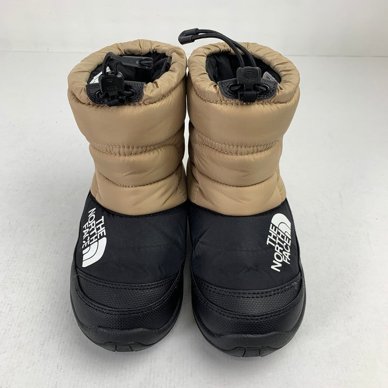 【中古品】【キッズ】 THE NORTH FACE ザ・ノースフェイス NFJ52288 ヌプシ ブーティ VI スノーブーツ 靴 165-260928-mh-19-fuzh サイズ：21cm カラー：ベージュ 万代Net店
