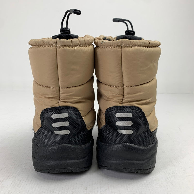 【中古品】【キッズ】 THE NORTH FACE ザ・ノースフェイス NFJ52288 ヌプシ ブーティ VI スノーブーツ 靴 165-260928-mh-19-fuzh サイズ：21cm カラー：ベージュ 万代Net店
