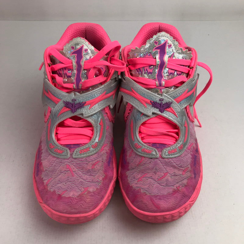 【中古品】【メンズ】 PUMA プーマ 312129-01 MB05 WORLD TOUR ワールド ツアー スニーカー 靴 162-260925-mh-08-fuzh サイズ：27cm カラー：ピンク 万代Net店