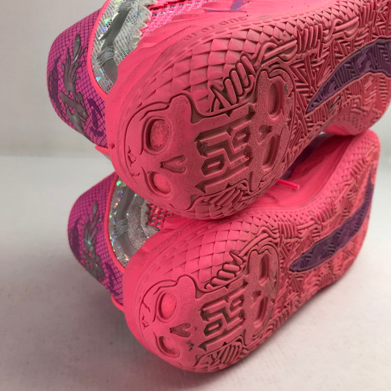 【中古品】【メンズ】 PUMA プーマ 312129-01 MB05 WORLD TOUR ワールド ツアー スニーカー 靴 162-260925-mh-08-fuzh サイズ：27cm カラー：ピンク 万代Net店