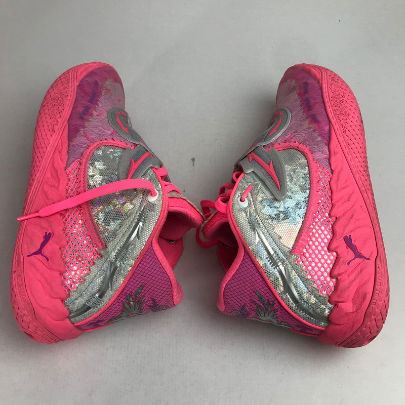 【中古品】【メンズ】 PUMA プーマ 312129-01 MB05 WORLD TOUR ワールド ツアー スニーカー 靴 162-260925-mh-08-fuzh サイズ：27cm カラー：ピンク 万代Net店