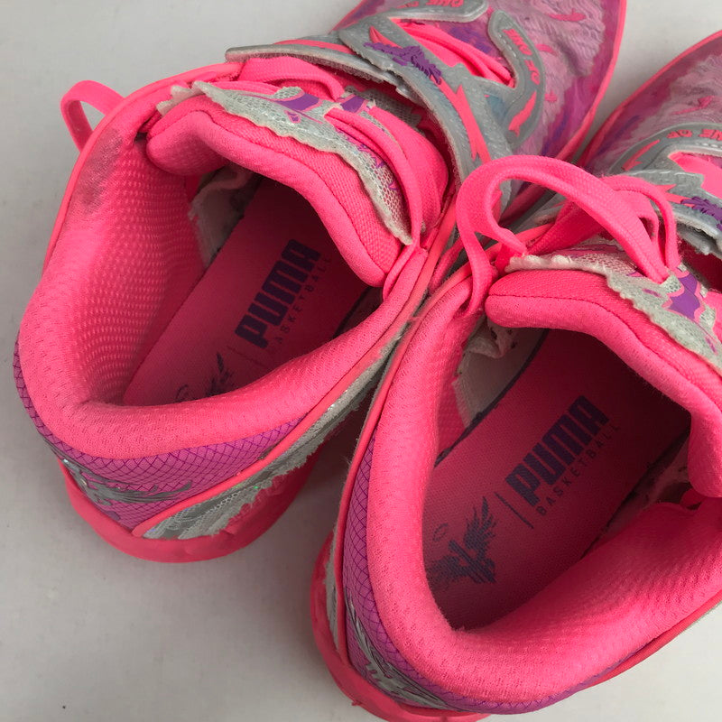 【中古品】【メンズ】 PUMA プーマ 312129-01 MB05 WORLD TOUR ワールド ツアー スニーカー 靴 162-260925-mh-08-fuzh サイズ：27cm カラー：ピンク 万代Net店