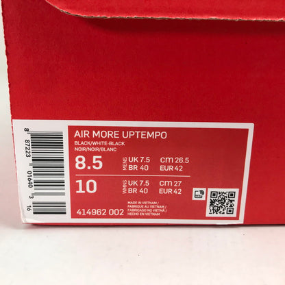 【中古品】【メンズ】 NIKE ナイキ 414962-002 AIR MORE UPTEMPO エア モア アップ テンポ モアテン スニーカー 靴 160-260925-mh-03-fuzh サイズ：26.5cm カラー：ブラック イエロー 万代Net店