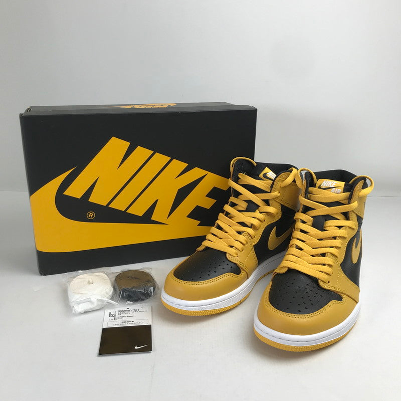 【中古品】【メンズ】 NIKE ナイキ 555088-701 AIR JORDAN 1 HIGH OG "POLLEN" エアジョーダン 1 ハイ スニーカー 靴 160-260925-mh-01-fuzh サイズ：26.5cm カラー：ブラック イエロー 万代Net店
