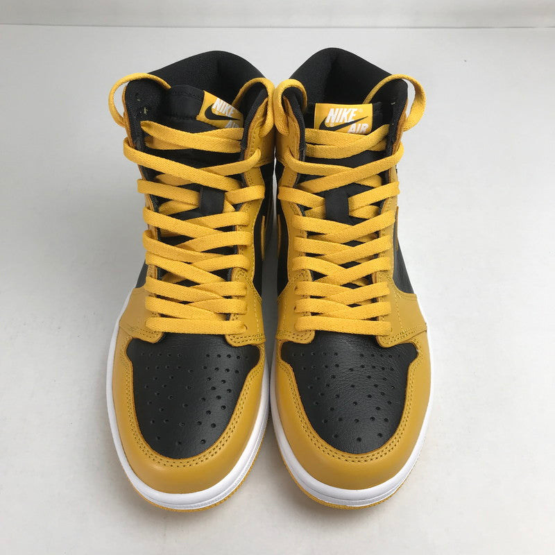 【中古品】【メンズ】 NIKE ナイキ 555088-701 AIR JORDAN 1 HIGH OG "POLLEN" エアジョーダン 1 ハイ スニーカー 靴 160-260925-mh-01-fuzh サイズ：26.5cm カラー：ブラック イエロー 万代Net店