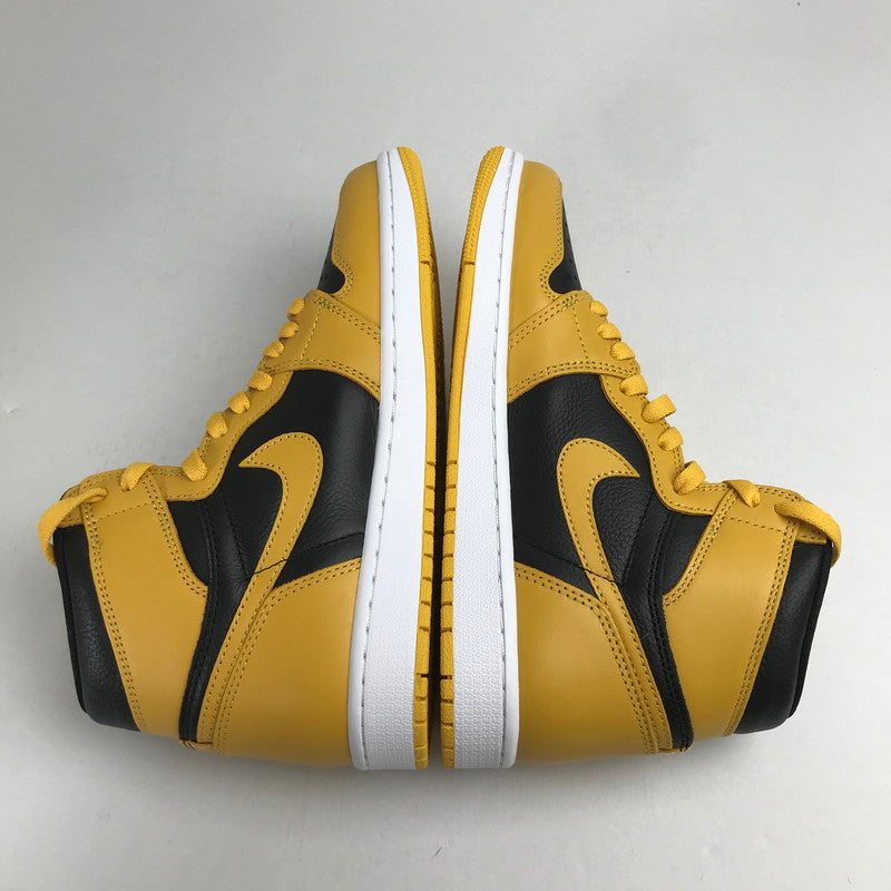 【中古品】【メンズ】 NIKE ナイキ 555088-701 AIR JORDAN 1 HIGH OG "POLLEN" エアジョーダン 1 ハイ スニーカー 靴 160-260925-mh-01-fuzh サイズ：26.5cm カラー：ブラック イエロー 万代Net店
