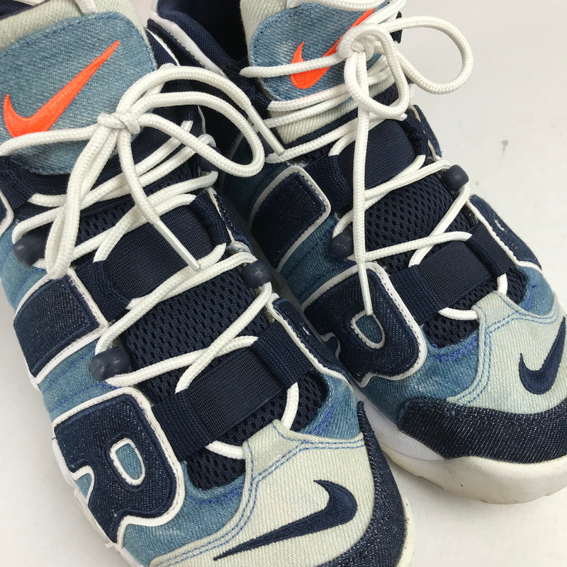 【中古品】【メンズ】 NIKE ナイキ CJ6125-100 AIR MORE UPTEMPO "DENIM" エア モア アップ テンポ モアテン スニーカー 靴 160-260925-mh-02-fuzh サイズ：26.5cm カラー：ブルー 万代Net店