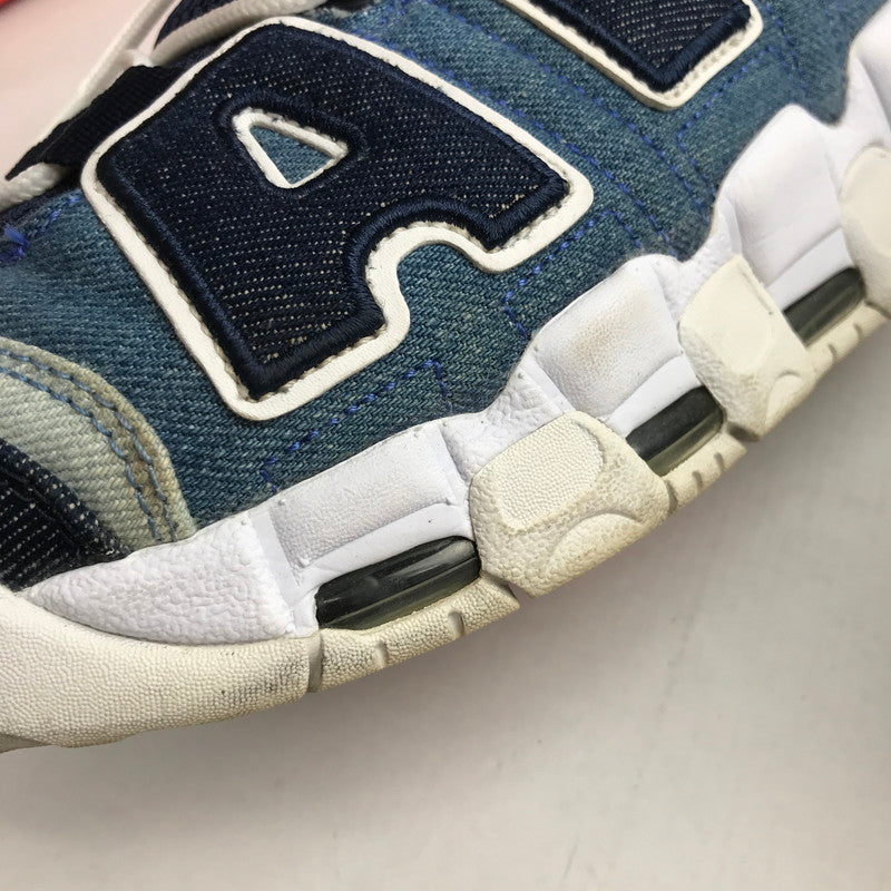 【中古品】【メンズ】 NIKE ナイキ CJ6125-100 AIR MORE UPTEMPO "DENIM" エア モア アップ テンポ モアテン スニーカー 靴 160-260925-mh-02-fuzh サイズ：26.5cm カラー：ブルー 万代Net店