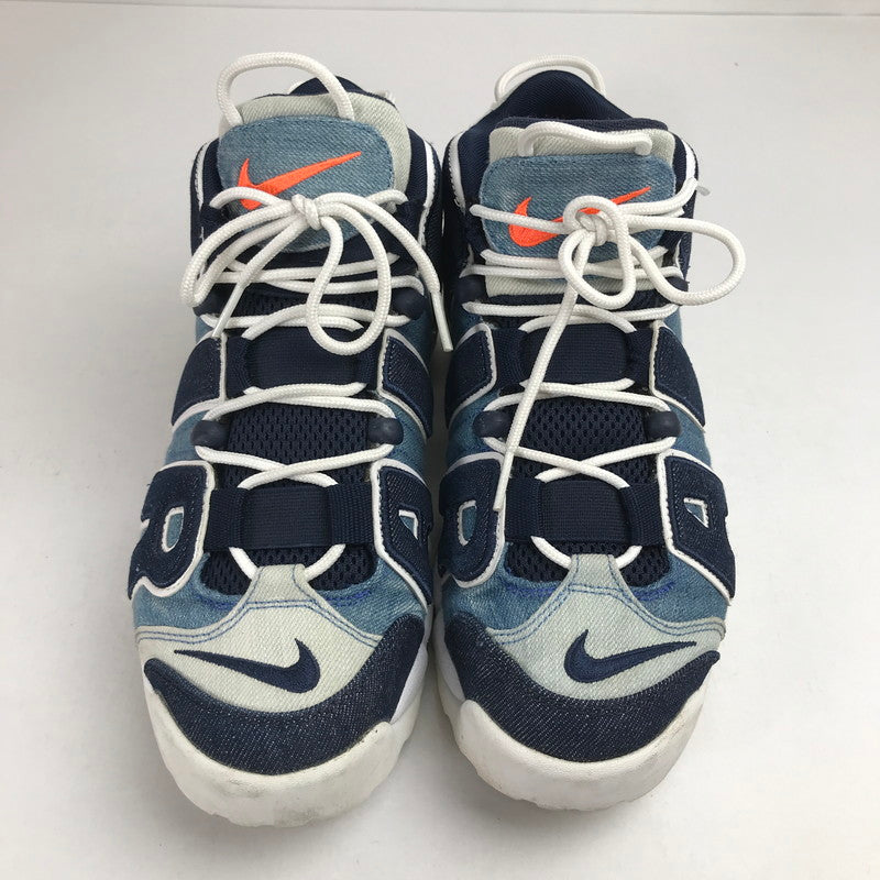 【中古品】【メンズ】 NIKE ナイキ CJ6125-100 AIR MORE UPTEMPO "DENIM" エア モア アップ テンポ モアテン スニーカー 靴 160-260925-mh-02-fuzh サイズ：26.5cm カラー：ブルー 万代Net店