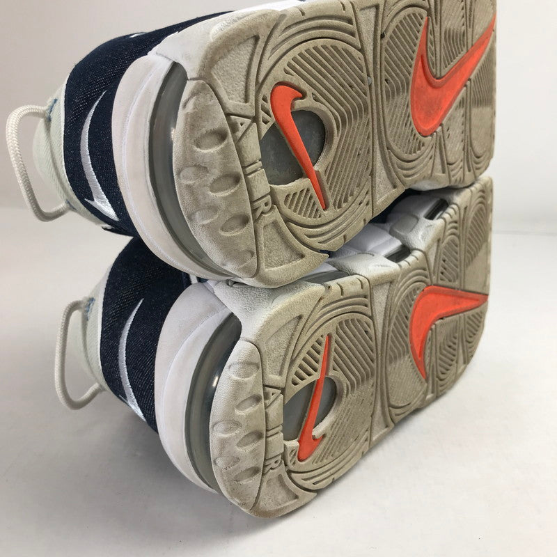 【中古品】【メンズ】 NIKE ナイキ CJ6125-100 AIR MORE UPTEMPO "DENIM" エア モア アップ テンポ モアテン スニーカー 靴 160-260925-mh-02-fuzh サイズ：26.5cm カラー：ブルー 万代Net店