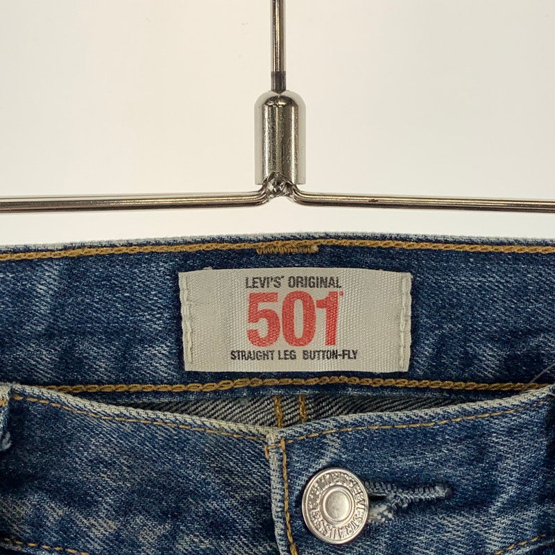 【中古品】【メンズ】 LEVI'S 501 DENIM PANT リーバイス 501 デニムパンツ ジーンズ ボトムス 156-260921-gm-33-fuzh サイズ：33 カラー：インディゴ 万代Net店