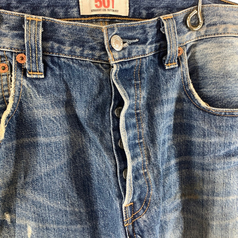 【中古品】【メンズ】 LEVI'S 501 DENIM PANT リーバイス 501 デニムパンツ ジーンズ ボトムス 156-260921-gm-33-fuzh サイズ：33 カラー：インディゴ 万代Net店