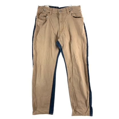 【中古品】【メンズ】 児島JEANS デニムパンツ ボトムス ブランド 古着 156-260921-gm-34-fuzh サイズ：34 カラー：ブラウン インディゴ 万代Net店