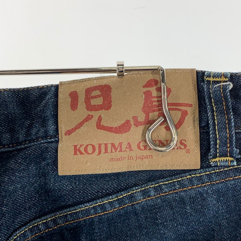 【中古品】【メンズ】 児島JEANS デニムパンツ ボトムス ブランド 古着 156-260921-gm-34-fuzh サイズ：34 カラー：ブラウン インディゴ 万代Net店