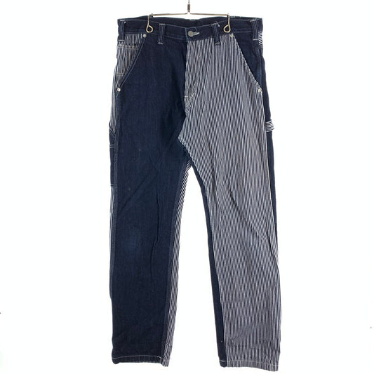 【中古品】【メンズ】 児島JEANS デニムパンツ ボトムス ブランド 古着 156-260921-gm-35-fuzh サイズ：34 カラー：ヒッコリー 万代Net店