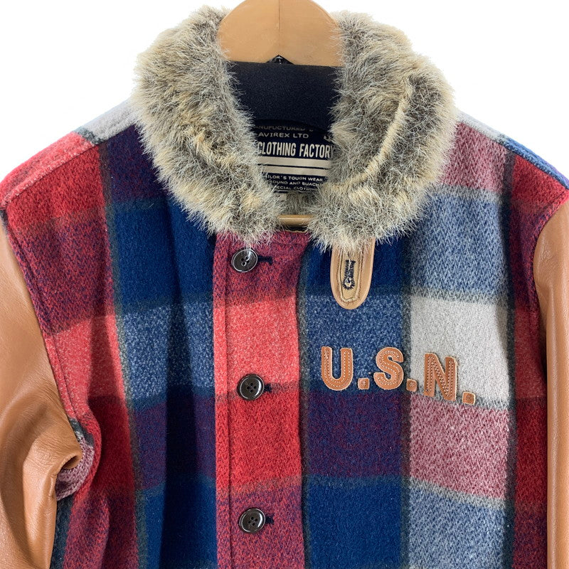 【中古品】【メンズ】 AVIREX アヴィレックス 6132040 N-1 PRIVATE JACKET N-1 プライベートジャケット ミリタリージャケット アウター 145-260921-gm-38-fuzh サイズ：M カラー：ベージュ 万代Net店
