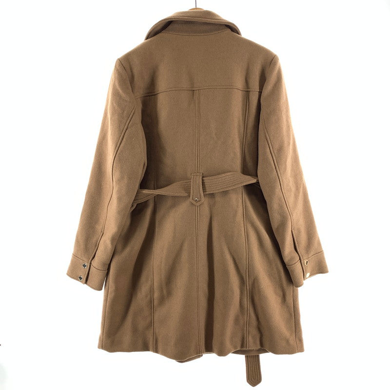 【中古品】【レディース】 MICHAEL KORS マイケルコース WOOL JACKET ウールジャケット アウター ブランド 古着 168-260921-gm-36-fuzh サイズ：L カラー：ベージュ 万代Net店