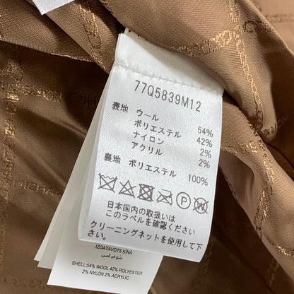 【中古品】【レディース】 MICHAEL KORS マイケルコース WOOL JACKET ウールジャケット アウター ブランド 古着 168-260921-gm-36-fuzh サイズ：L カラー：ベージュ 万代Net店