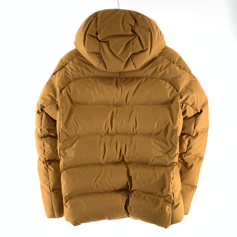 【中古品】【メンズ】 UNIQLO ユニクロ シームレスダウンパーカ ダウンジャケット アウター ブランド 古着 147-260923-gm-24-fuzh サイズ：M カラー：ブラウン 万代Net店