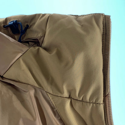 【中古品】【メンズ】 UNIQLO ユニクロ シームレスダウンパーカ ダウンジャケット アウター ブランド 古着 147-260923-gm-24-fuzh サイズ：M カラー：ブラウン 万代Net店